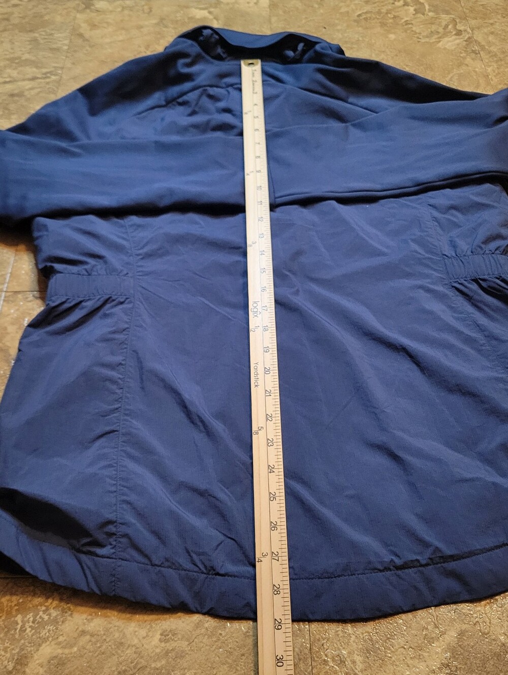 Adidas Parka Jacket Womens XL Blue Full Zip Long Sleeve Hooded Golf Outdoor - Picture 12 of 13